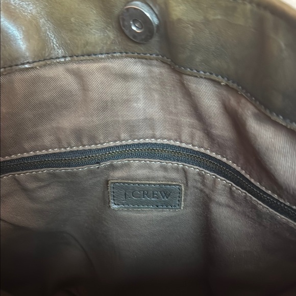 J. Crew Leather Tote Bag - Picture 6 of 6